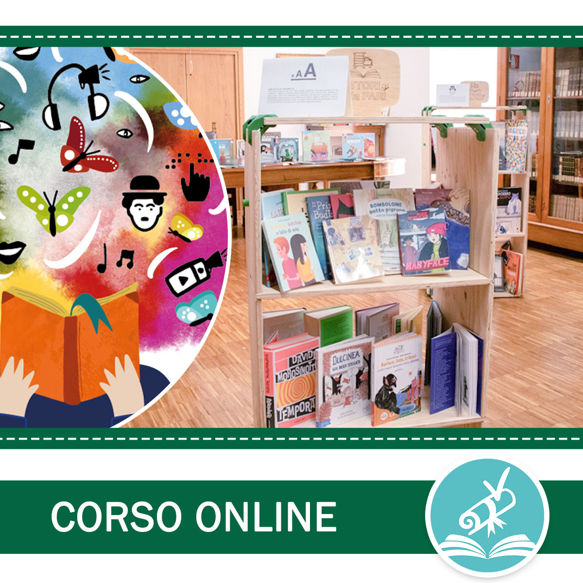 Accessibilità in biblioteca. Dalla teoria alla progettazione di servizi, materiali e percorsi accessibili | dal 30 settembre 2026